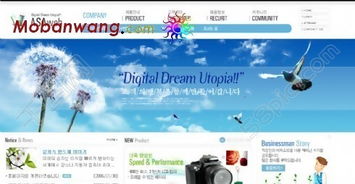 數碼產品代理公司網頁模板免費下載，HTML+CSS格式，設計編號15274638，千圖網優質資源