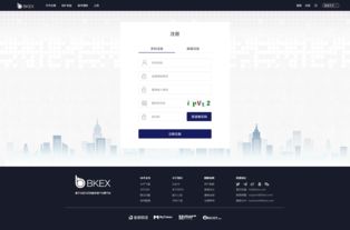 BKEX交易所網站 計算機網絡工程視角下的部分頁面展示